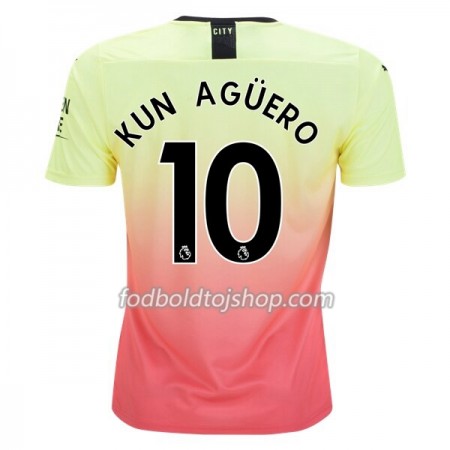 Manchester City Kun Aguero 10 3. trøje 2019-20 S/S
